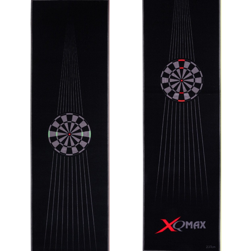 XQMax Nylon Dart Mat – HD Printed Design – 60cm x 237cm – Standard – Dartboard Green