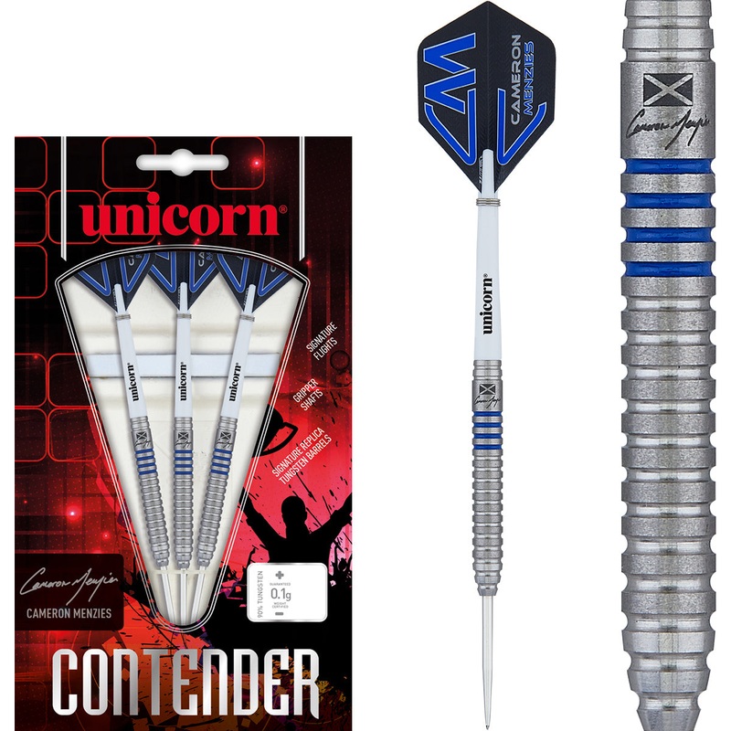 Cameron Menzies Phase 2 90% Tungsten Steel Tip Darts by Unicorn 23 Gram
