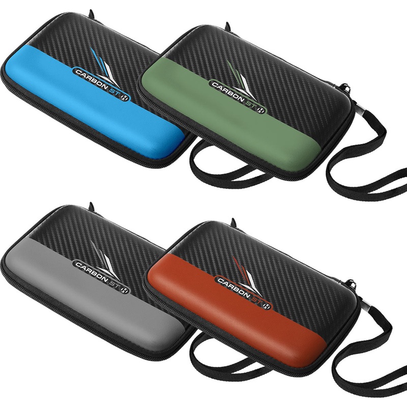 Carbon ST Pro 6 Darts Case by Harrows Grey