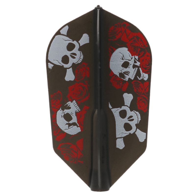 Fit Flight Deadly Roses Dart Flights – Slim