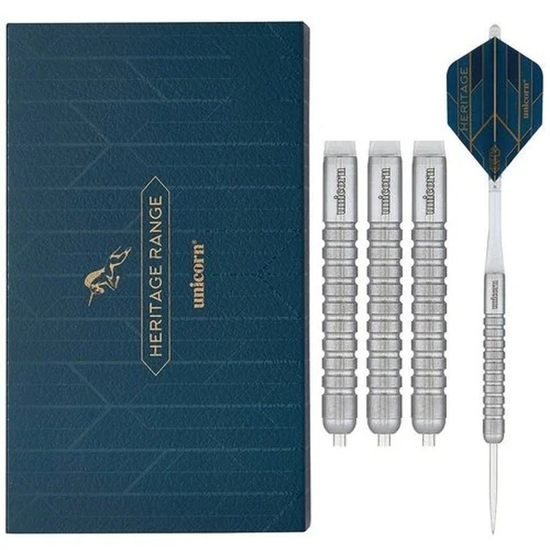 Heritage Striker 80% Tungsten Steel Tip Darts by Unicorn 21 Gram