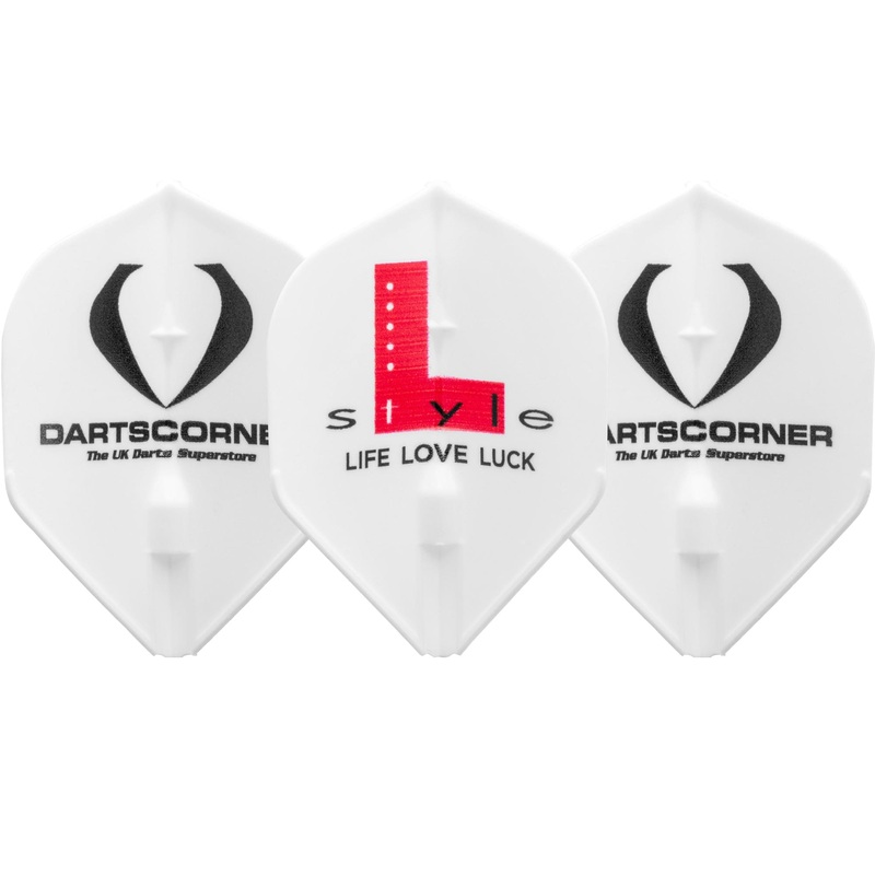 *L-Style – EZ L-Flights – Integrated Champagne Ring – L1EZ – Darts Corner – Life Love Luck