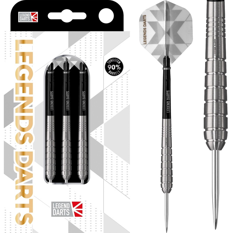 Legend Darts – Steel Tip – 90% Tungsten – Pro Series – V8 – Tapered 25g