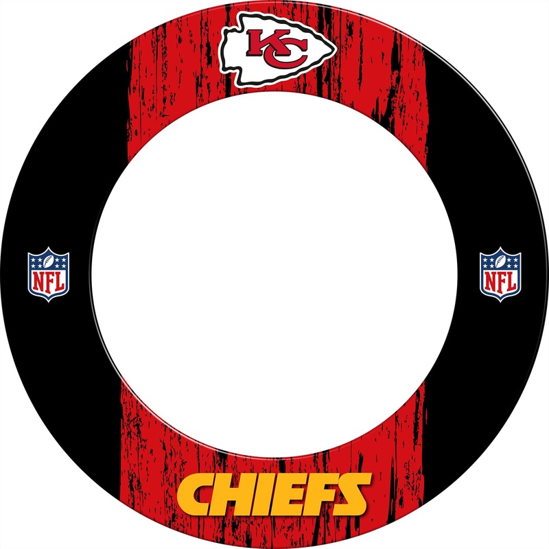 NFL – Dartboard Surround – Official Licensed – Kansas City Chiefs