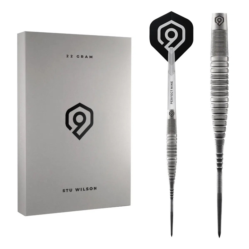 Perfect Nine Stu Wilson 2.0 90% Tungsten Steel Tip Darts 22 GRAM