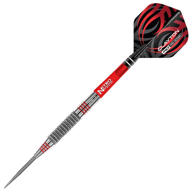 Red Dragon Jonny Clayton Element Steel Tip Darts – 24gm