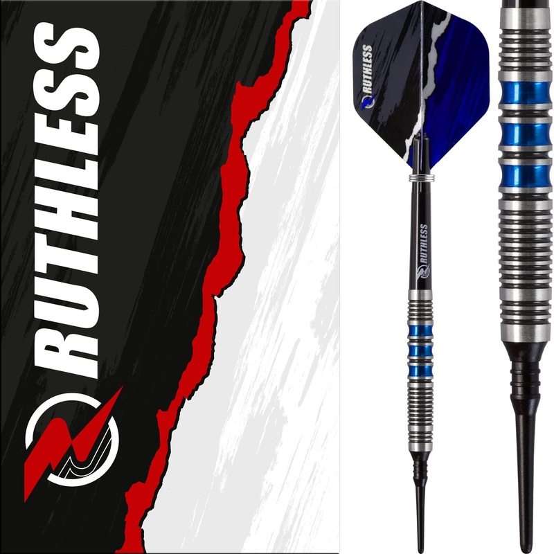 Ruthless Blue Falcon Darts – Soft Tip Tungsten – BW 16.0g – Blue – 18g 18g
