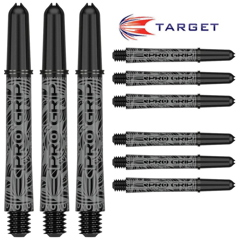 Target Pro Grip Ink 3 Sets Shafts Black Short – 34mm