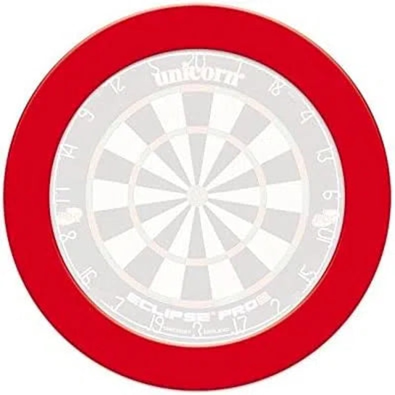 Unicorn Darts Slimline Dartboard Surround Red