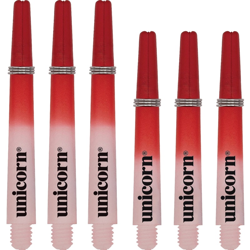 *Unicorn Gripper 3 Two Tone Dart Shafts – White & Red Medium