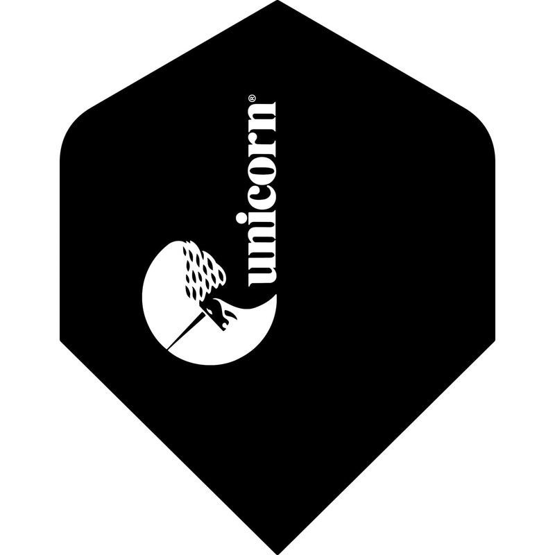 Unicorn Super Maestro Dart Flights – 125 Micron – Plus Std Black