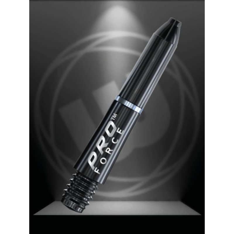 Winmau Pro Force Extra Short Black Nylon Extra Short (27mm in length excluding thread) Black