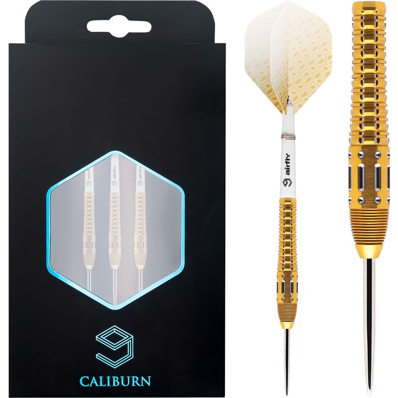 Caliburn Lynx Darts – Steel Tip – 90% – Gold – 23g 23g