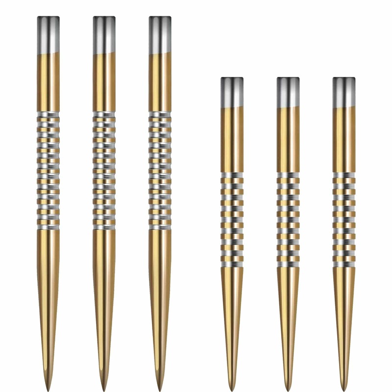 Dart Spare Points – Original CD Grip Points – MK1 – Gold 36mm