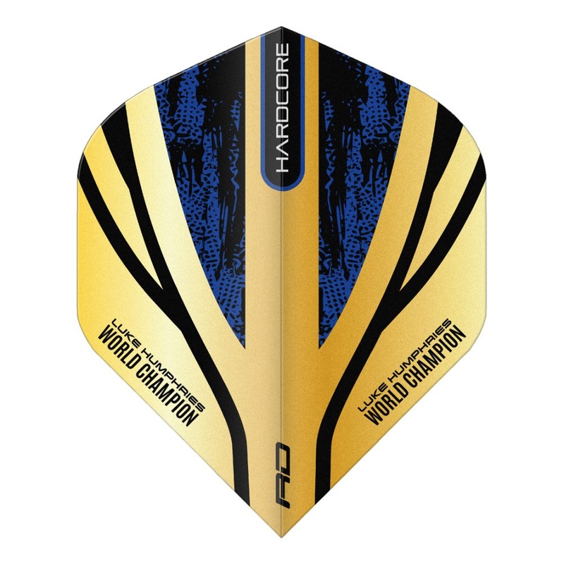 Luke Humphries Hardcore Premium Dart Flights No2 Standard