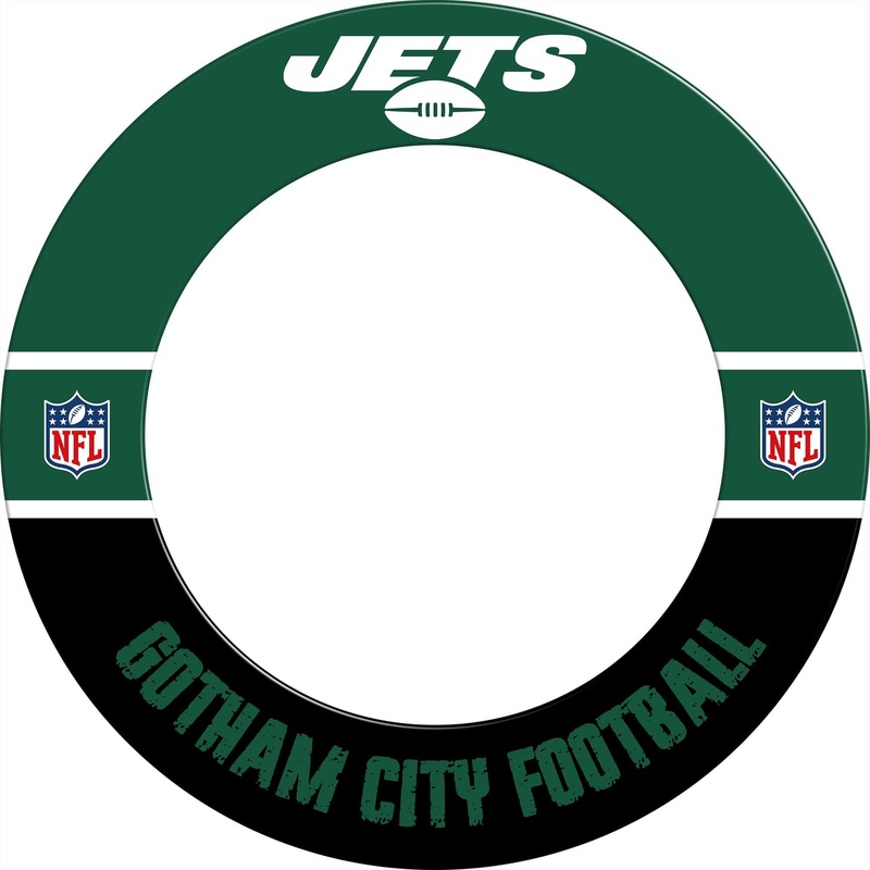 NFL – Dartboard Surround – Official Licensed – New York Jets