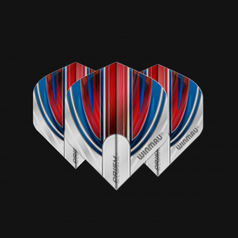 Prism Alpha Red & White Extra Thick Standard 100 Micron Poly metronic extra thick