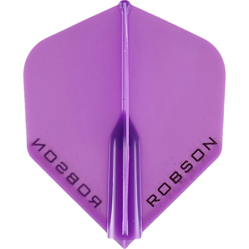 Robson Plus Dart Flights – Standard Purple Standard 350 Micron Purple