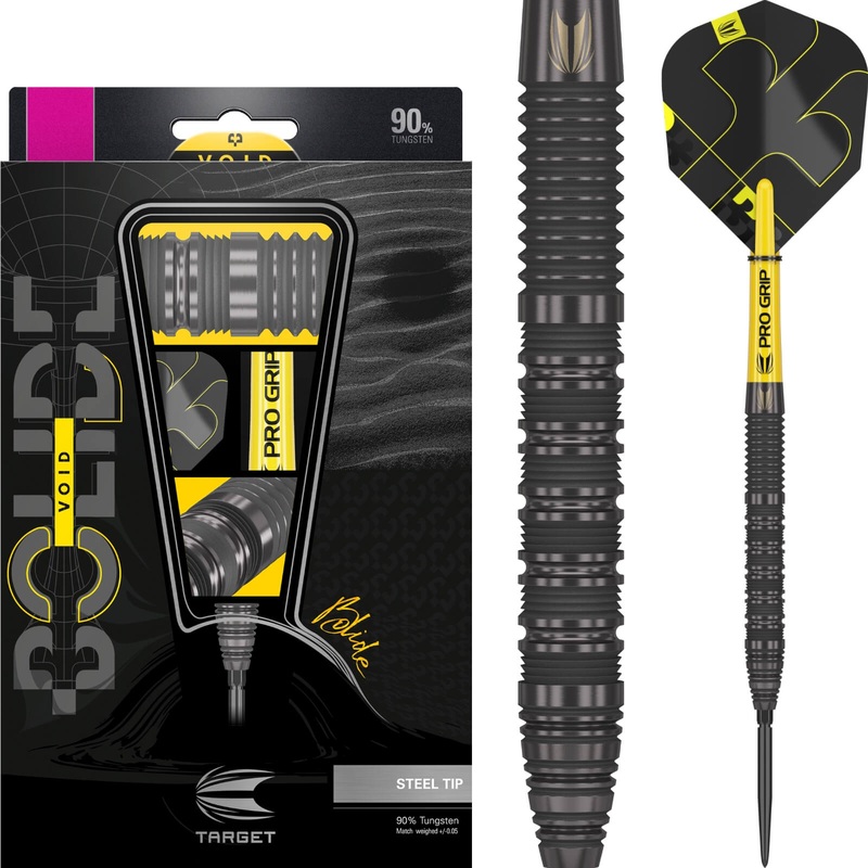 Target – Bolide Void 01 Darts – Swiss Point – Steel Tip – 90% Tungsten – 22g 23g 24g 25g 22 grams