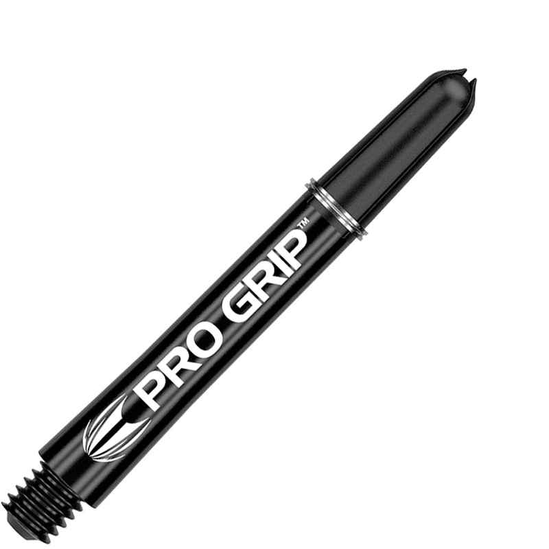 Target Pro Grip Nylon Dart Shafts – Intermediate Black (3 Sets)
