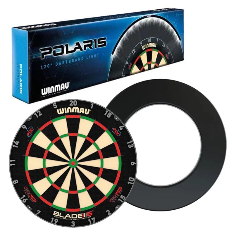 Winmau Blade 6 Triple Core Polaris & NPQ Surround Bundle Black