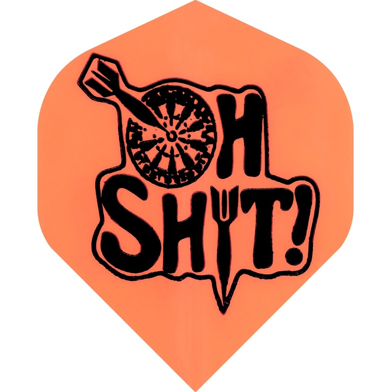 *Dart Flights – Pentathlon Classic – Extra Strong – Std – Oh Shit