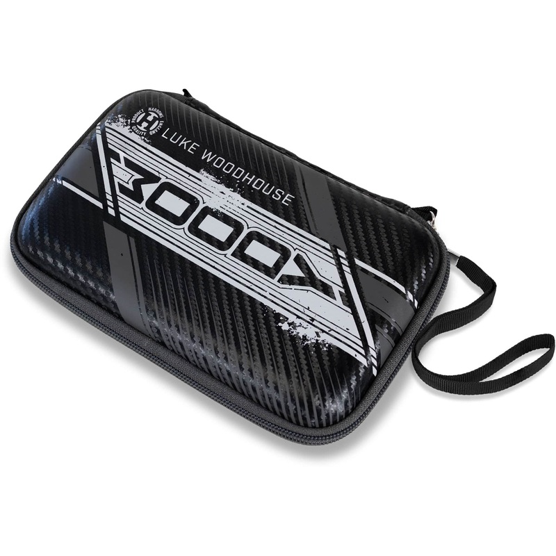 Harrows Luke Woodhouse Pro 6 Dart Case – Strong EVA Dart Wallet – Woody