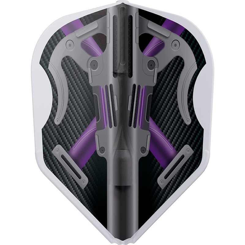 *L-Style – EZ L-Flights – Integrated Champagne Ring – L3EZ – Mike Valentin v3 – Clear White