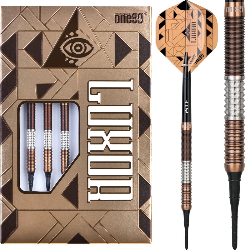 *One80 Luxor Alpha Darts – Soft Tip – Bronze 18g