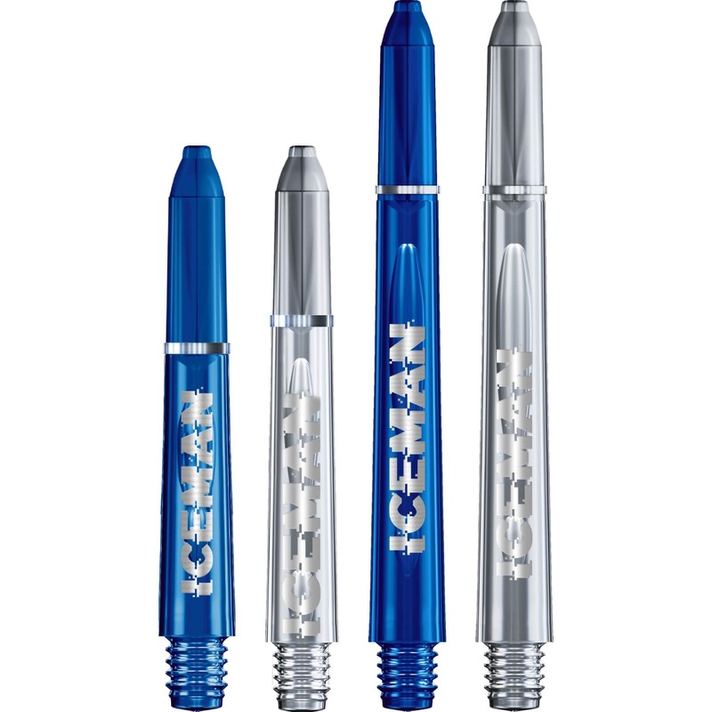 Red Dragon – Gerwyn “Iceman” Price VRX – Polycarbonate Dart Shafts Short (36mm) Blue