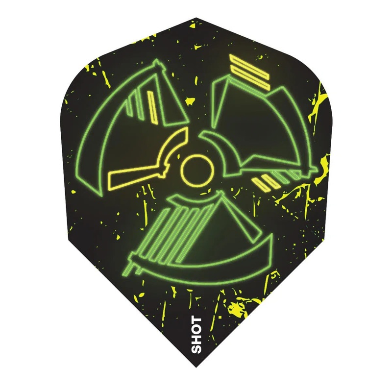 Shot Stowe Buntz Biohazard Small Standard Dart Flights