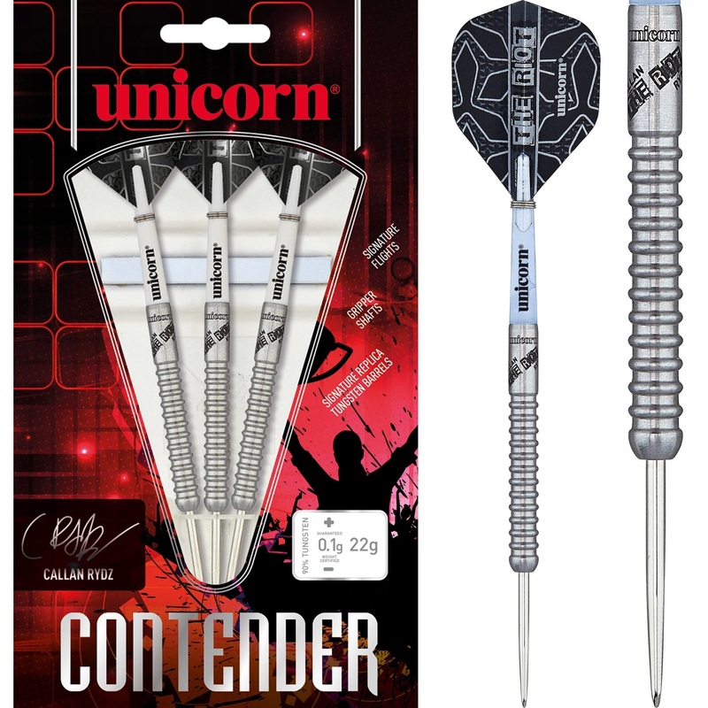 Unicorn Callan Rydz Darts – Contender Steel Tip – 22g 22g