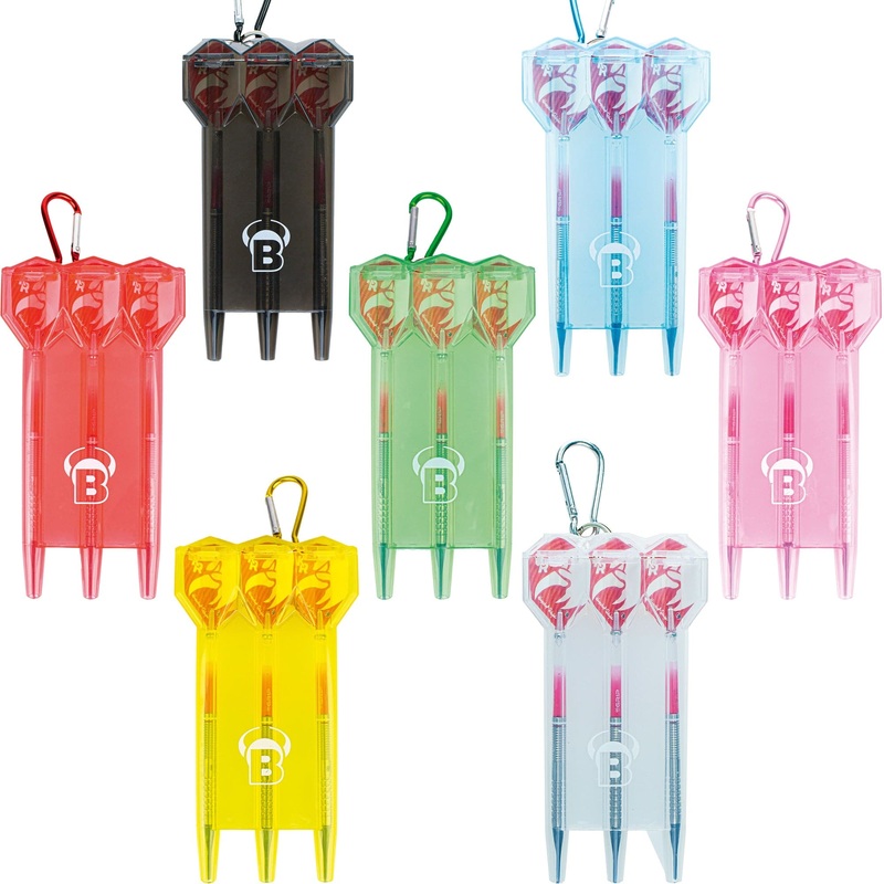 BULL’S Acra X Dart Case – Holds Fully Set Up Darts – Colours Black