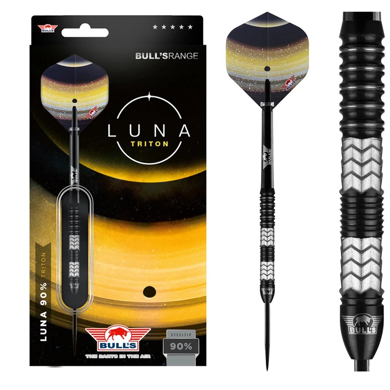 Bull’s NL Luna Triton 90% Tungsten Steel Tip Darts 23 GRAM
