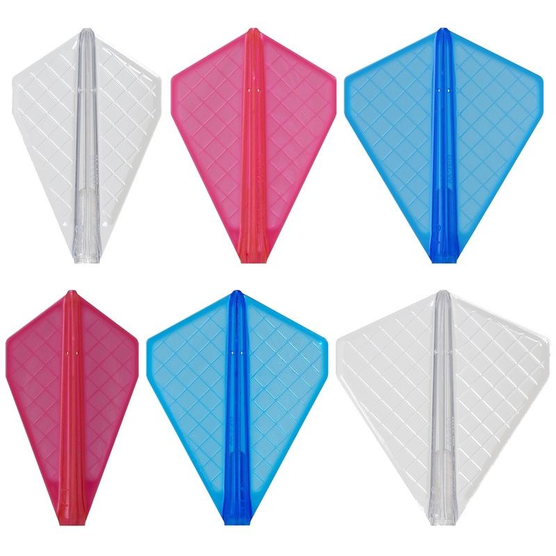 Cosmo Darts – Fit Flight Pro – V-Series Clear Shape V-1