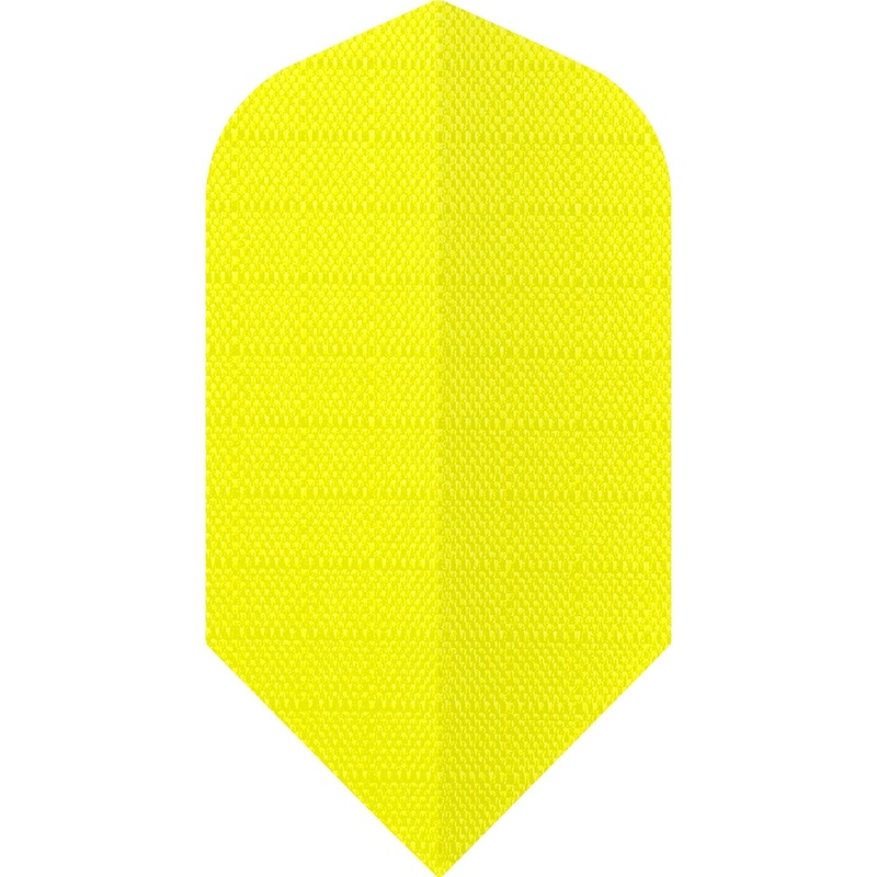 *Designa Dart Flights – Fabric Rip Stop Nylon – Longlife – Slim – Yellow