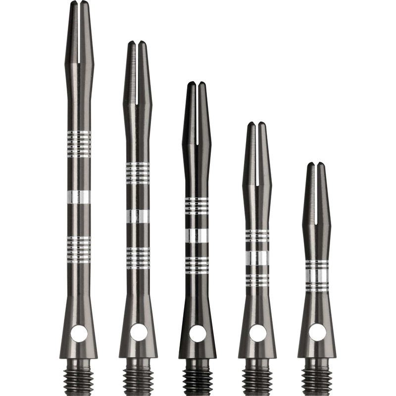 *Designa Multiline Aluminium Shafts – Regrooved – Gun Metal Long