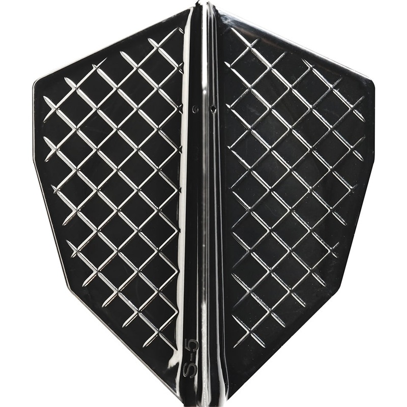 Fit Flight Pro Dart Flights – S-5 Black