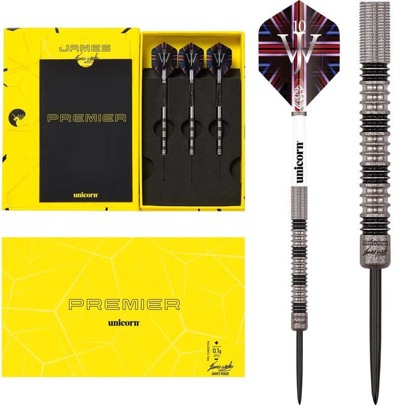 James Wade Darts – Unicorn Steel Tip – The Machine – Maestro Premier 20g