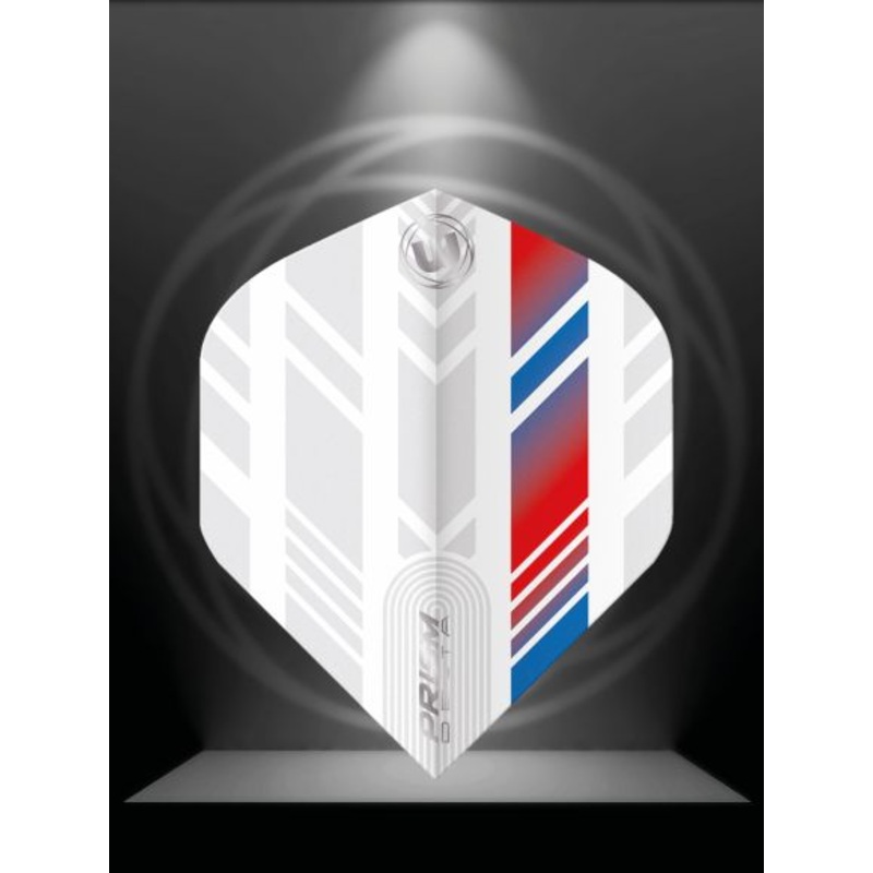 Prism Delta White, Red & Blue Extra Thick Standard 100 Micron Poly metronic extra thick