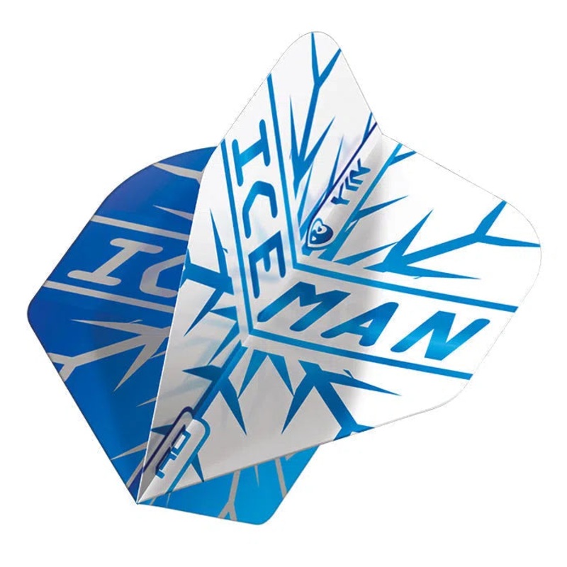 Red Dragon Gerwyn Price Blue & White Yin Yang Flights