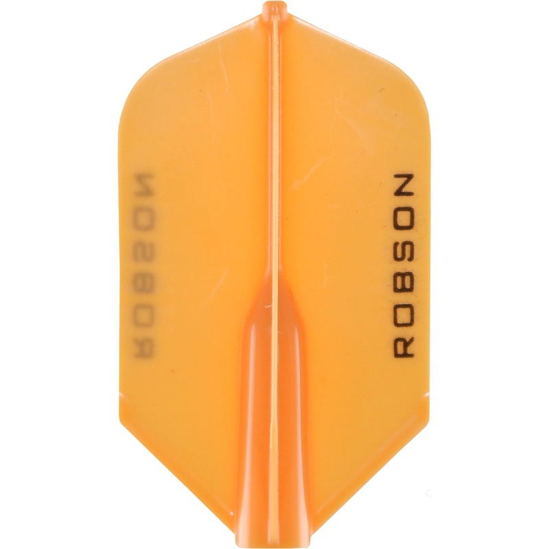Robson Plus Dart Flights – Slim Orange