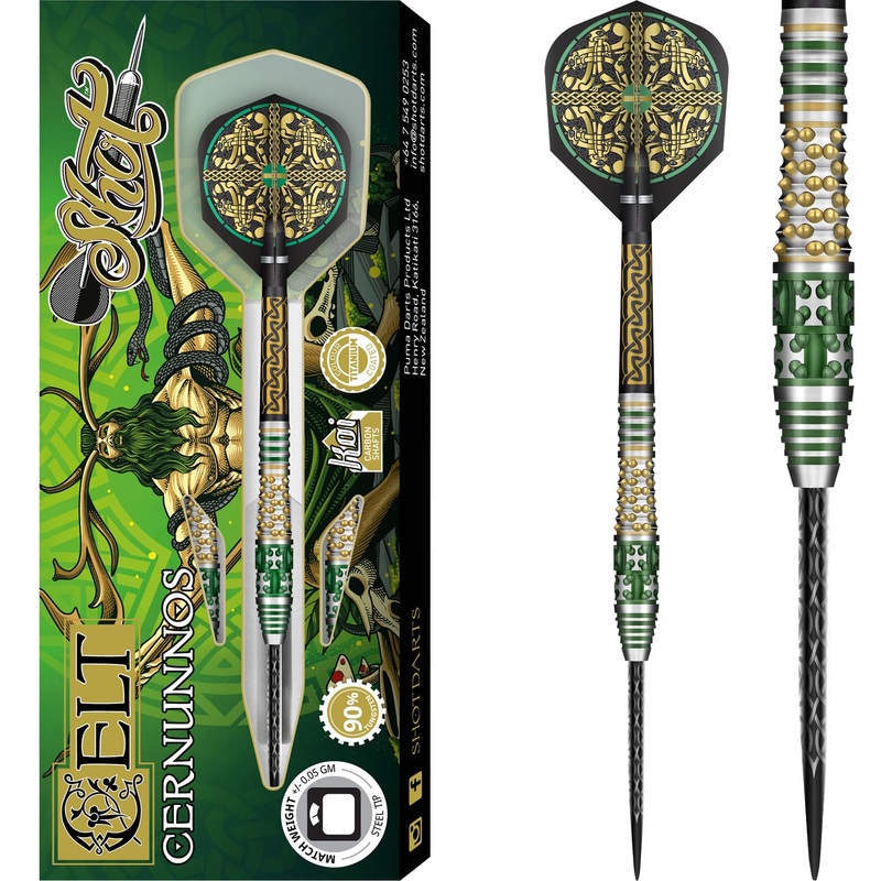 Shot Celt Darts – Steel Tip Tungsten – Cernunnos 22g