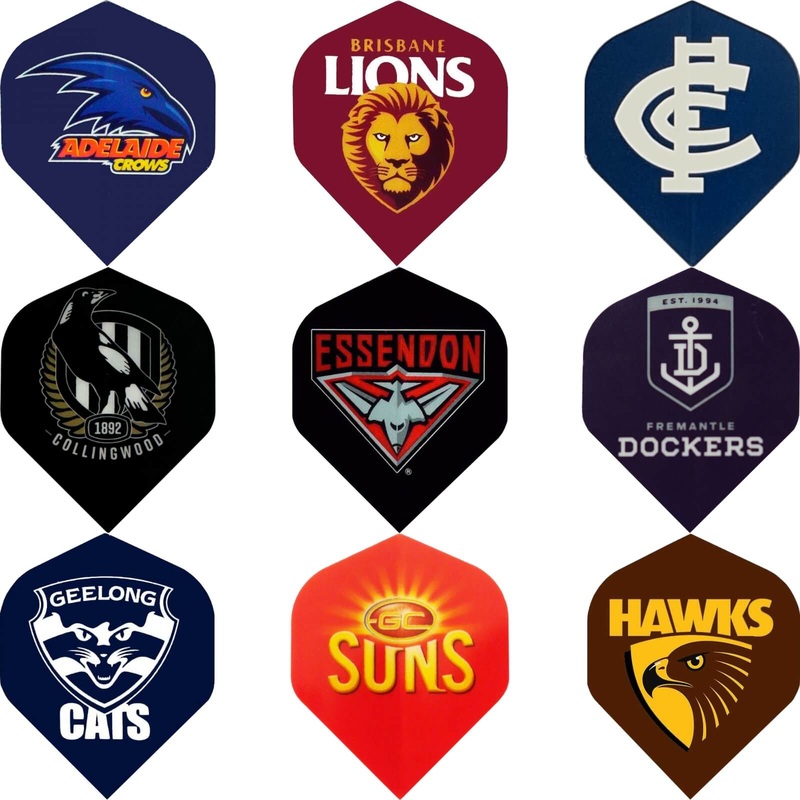 AFL – Official Teams – Big Wing Dart Flights Crows