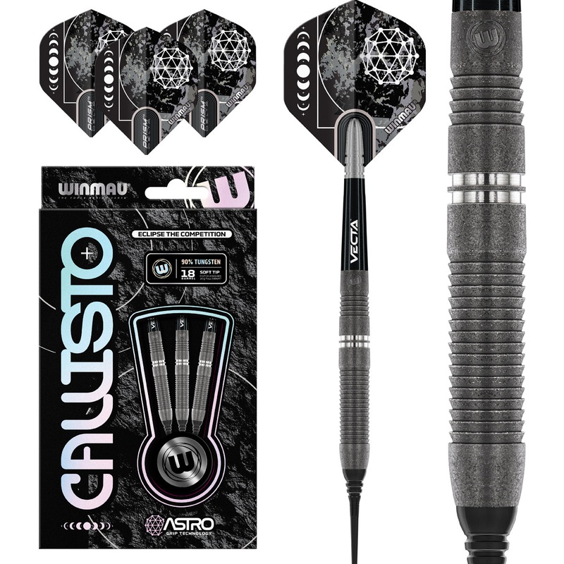 Callisto 03 90% Tungsten Soft Tip Darts by Winmau 20 Gram