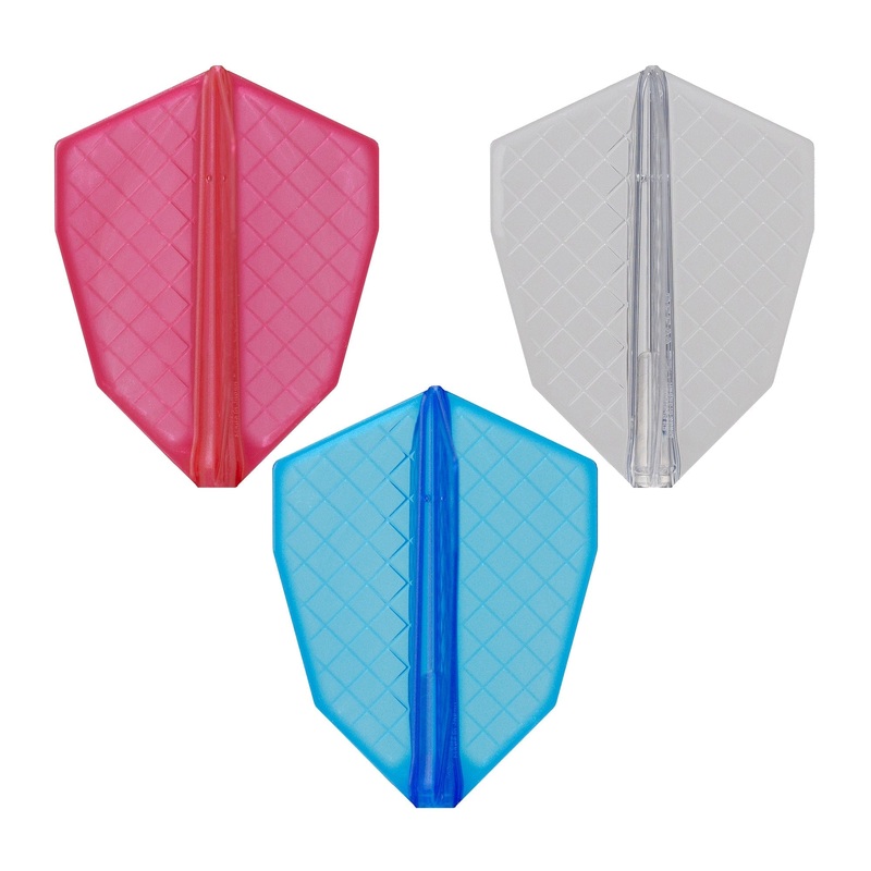 Cosmo Darts – Fit Flight Pro – S-Series – Shape S-4 Clear