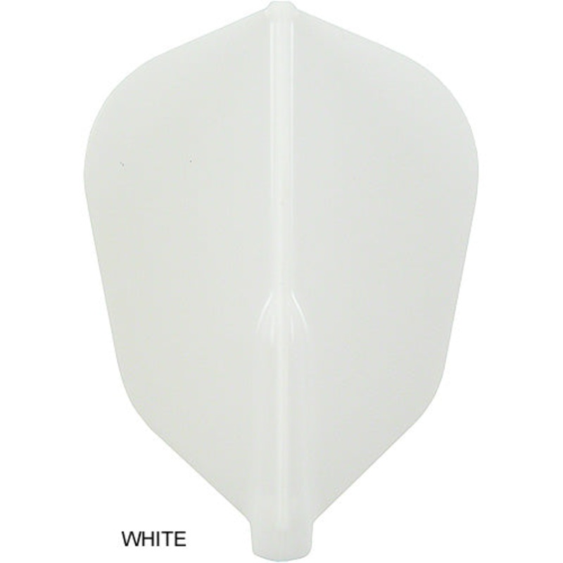 Fit Flight Air Dart Flights – Super Shape White