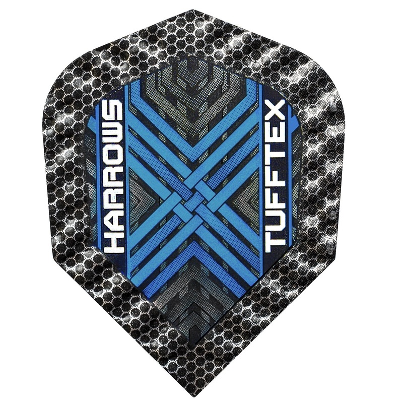 Harrows Tufftex Blue 100 Micron Dart Flights – 2204 Blue 2204