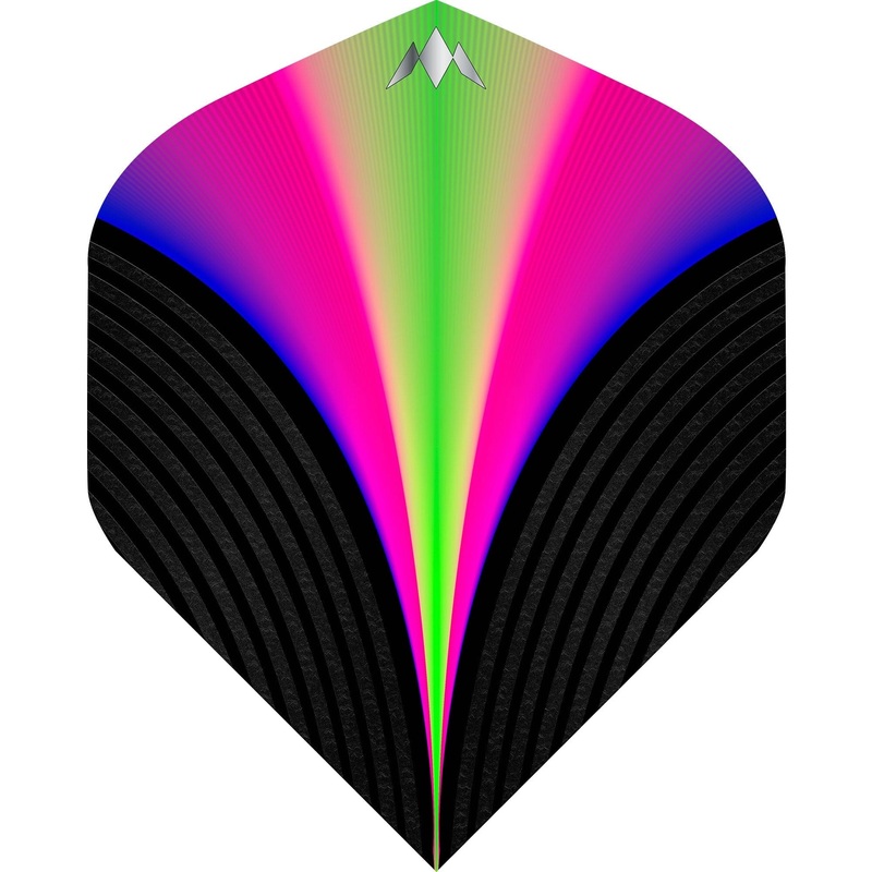 Mission Solo Dart Flights – 100 Micron – Std – No2 – Aurora