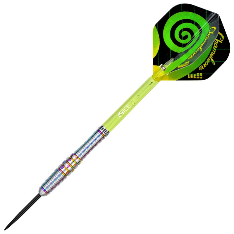 One80 Chameleon Citrine Steel Tip Darts – 22gm